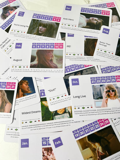 Swiftie Mini Piano Calendar